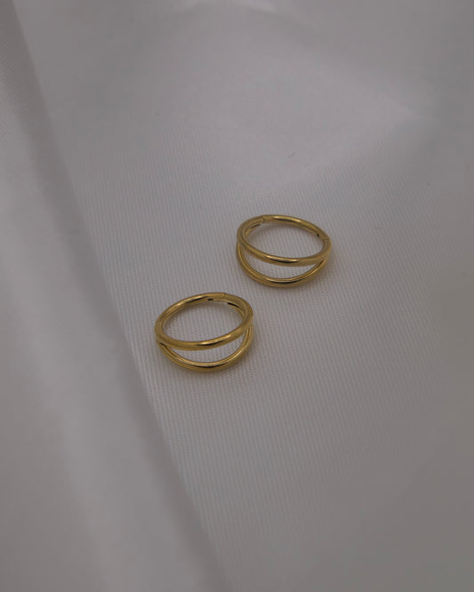 Doppelter Ohrring