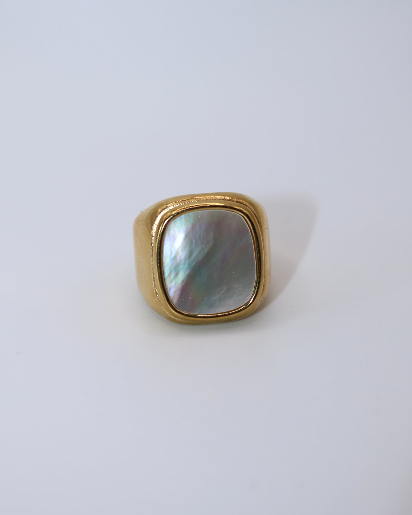 Perlmutt Ring