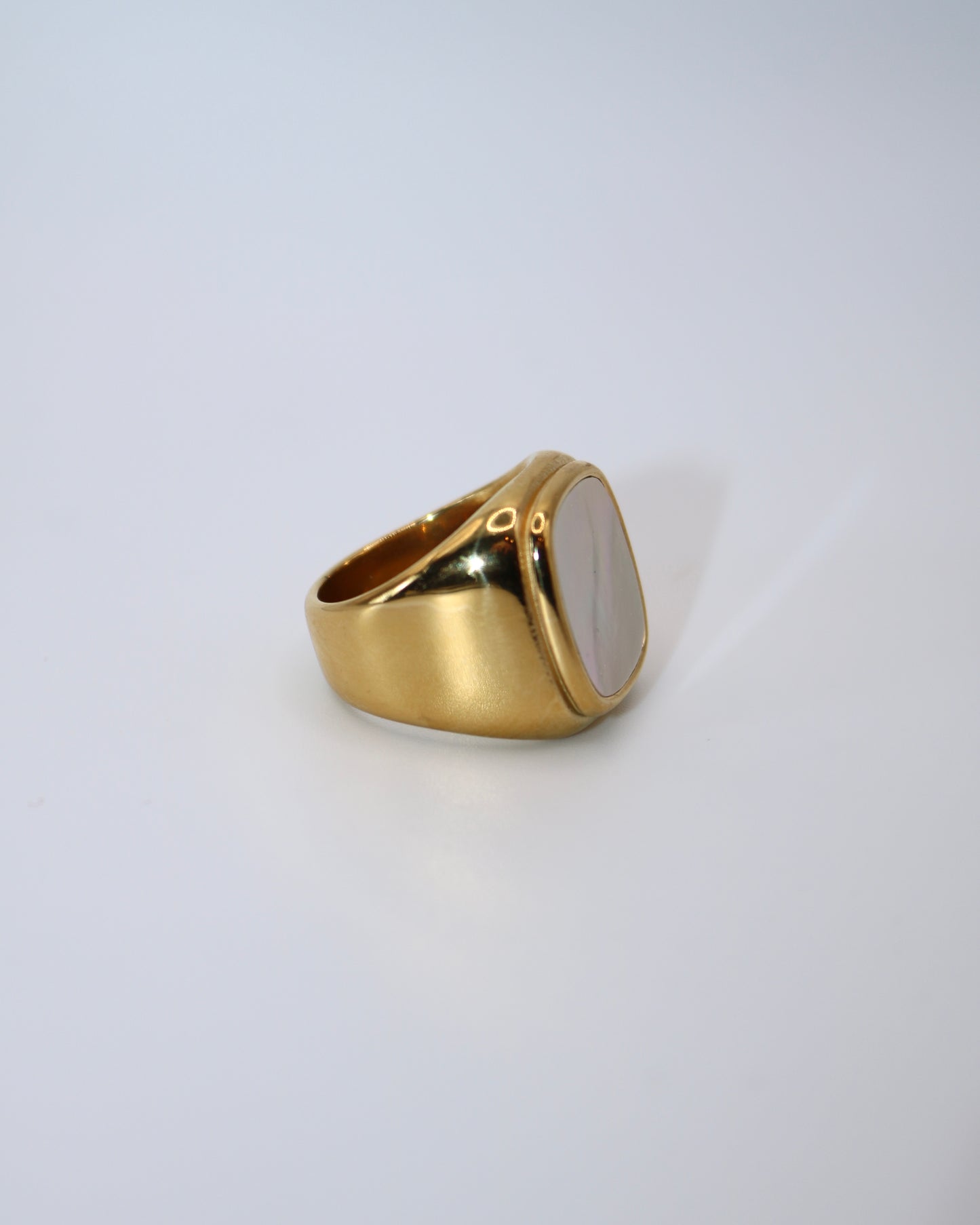 Perlmutt Ring