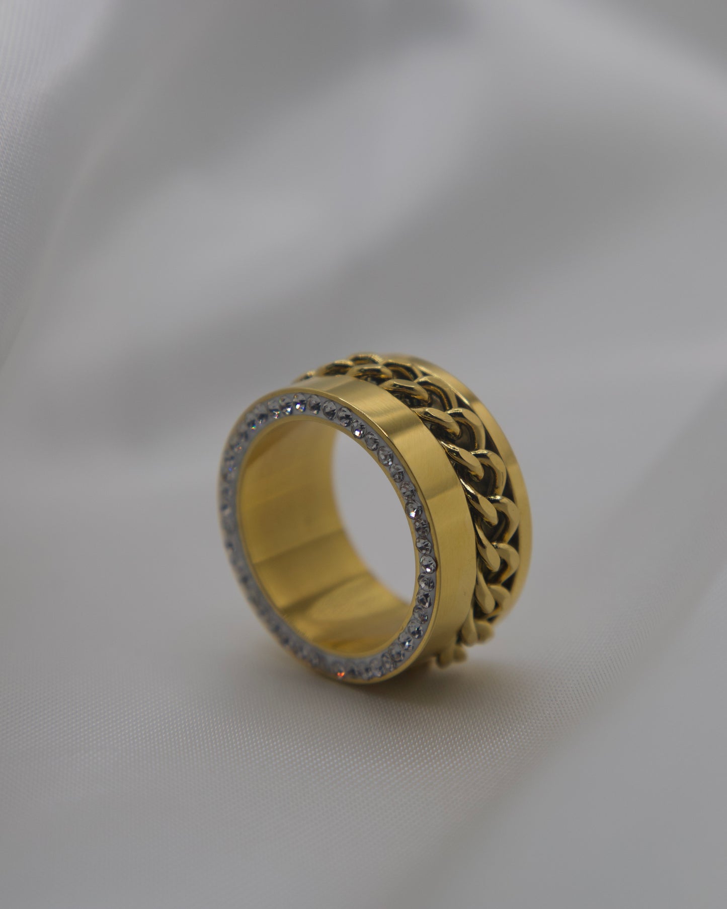 Daisy Ring mit Steinen