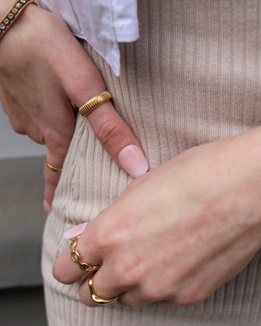Gestreifter Ring